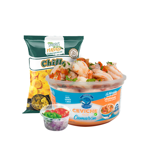 Ceviche Personal de Camarón 300g
