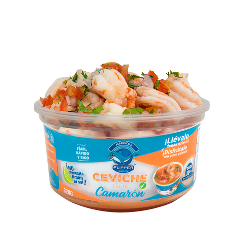 Ceviche Personal de Camarón 300g